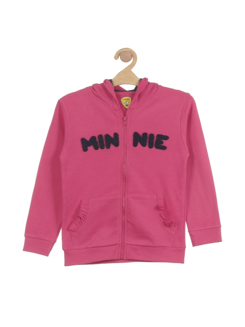 

Lil Lollipop Girls Pink Embroidered Hooded Sweatshirt