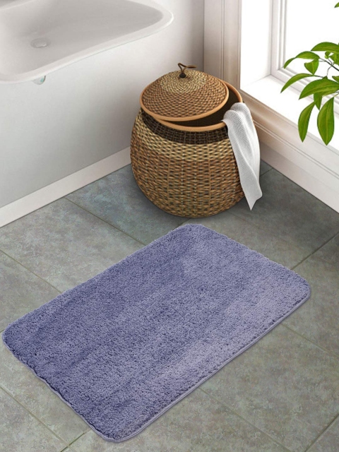 

S9home by Seasons Grey Anti-Skid Bath Rug
