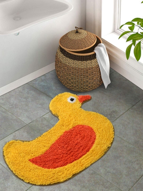 

S9home by Seasons Kids Yellow Bath Mat