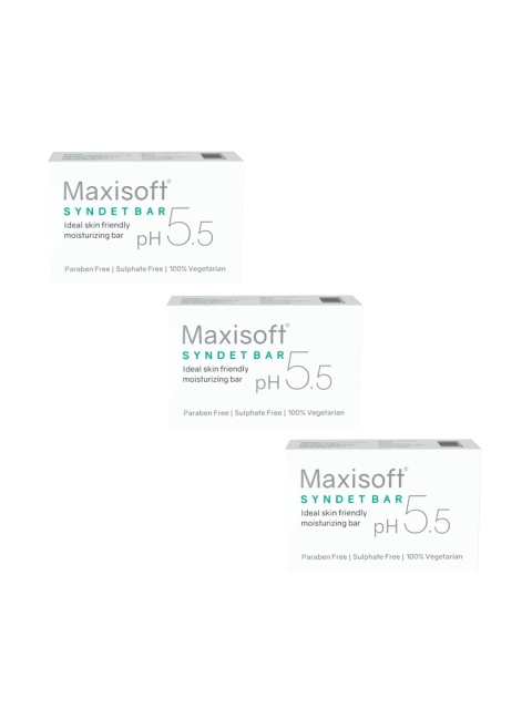 

Maxisoft Set Of 3 Syndet Bar 75 g Each, Na