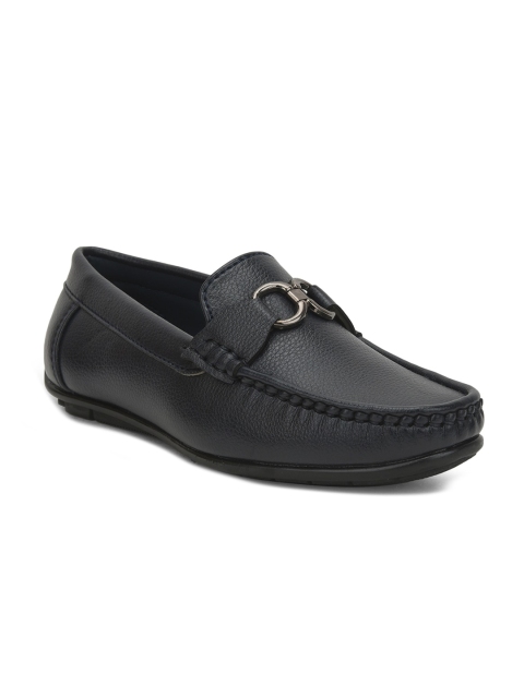 

Liberty Unisex Kids Textured Loafers, Navy blue