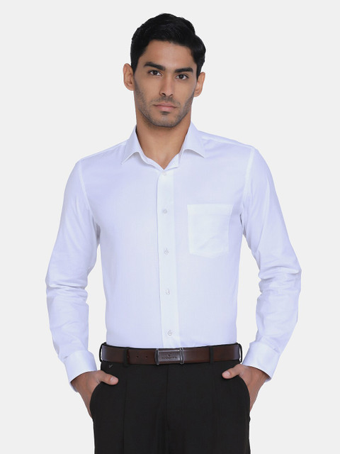 

Blackberrys Men Slim Fit Formal Shirt, White