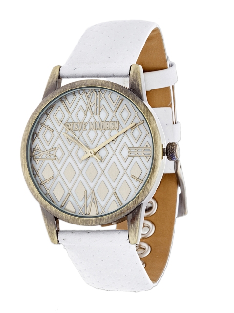 

Steve Madden Women White Analogue Watch SMW009AG