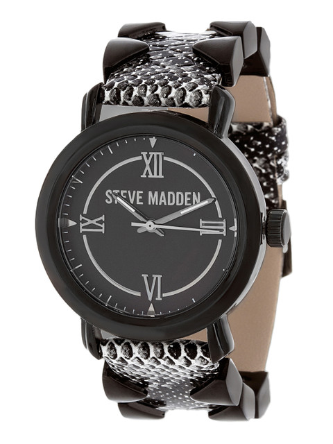 

Steve Madden Women Black Analogue Watch SMW038BK-M1