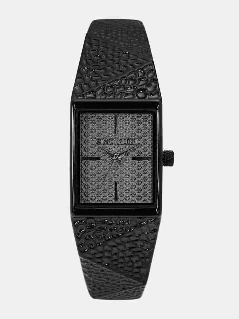 

Steve Madden Women Charcoal Grey Analogue Watch SMW041BK
