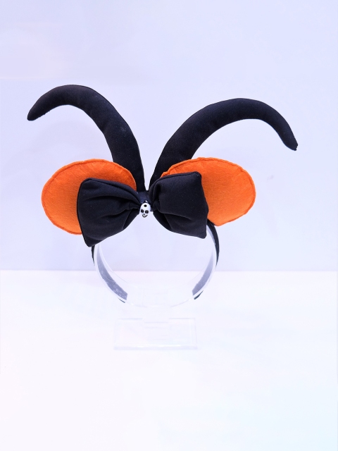 

TIPY TAP Girls Black & Orange Embellished Hairband