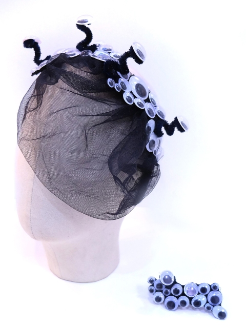 

TIPY TAP Girls Set of 2 Lace Hairband, Black