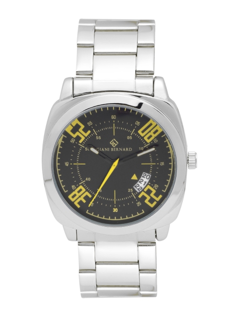 

Giani Bernard Men Black Analogue Watch GBM-01C