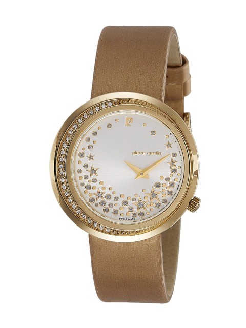 

pierre cardin Women Silver-Toned Analogue Watch PC106452S03