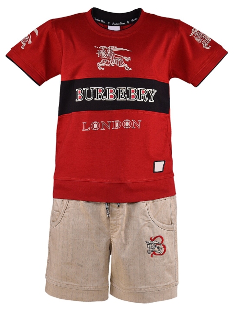 

Wish Karo Boys Colourblocked T-shirt with Shorts, Maroon