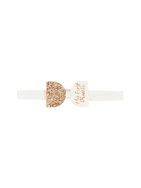 

Aye Candy Girls My First Diwali Festive Bow Headband, Gold