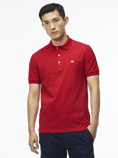 

Lacoste Red Slim Fit Stretch Petit Pique Polo