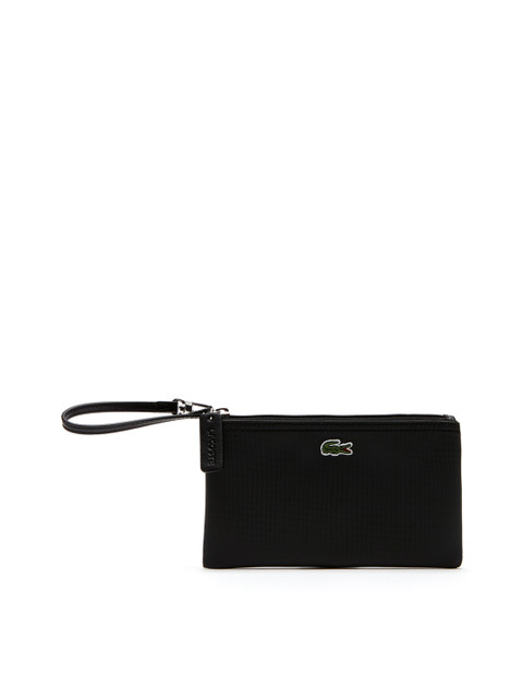 

Lacoste Black Textured Clutch