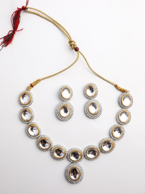 

Vita Bella Gold-Plated CZ Studded Jewellery Set