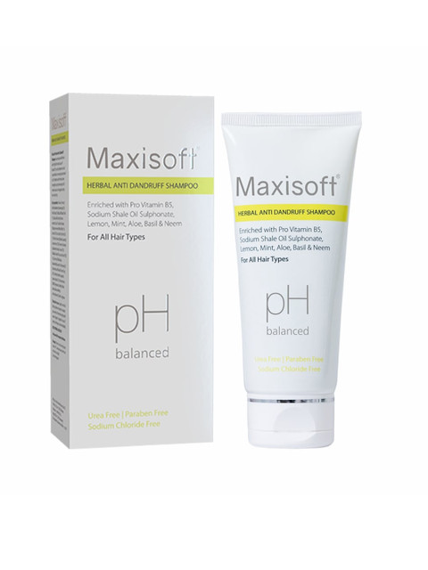 

Maxisoft Herbal Anti Dandruff Shampoo 100 ml, Transparent