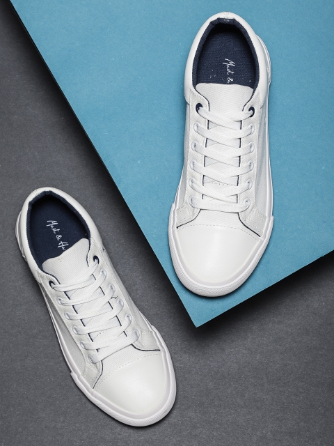 

Mast & Harbour Men White Sneakers