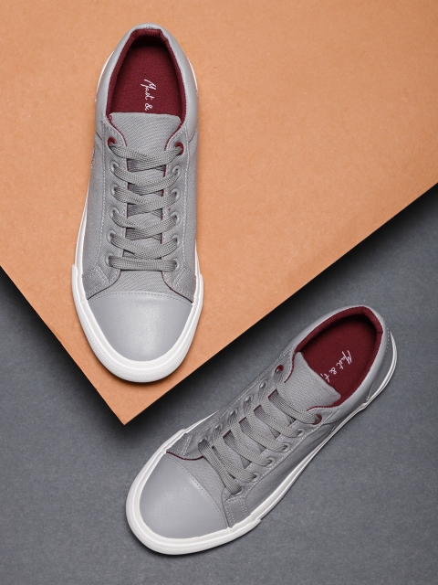 

Mast & Harbour Men Grey Sneakers