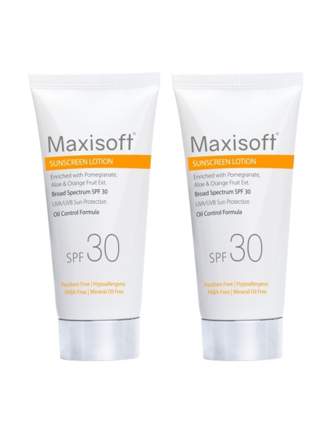 

Maxisoft Set Of 2 Sunscreen Lotion, Na