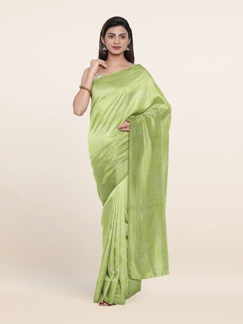 

Pothys Floral Saree, Green