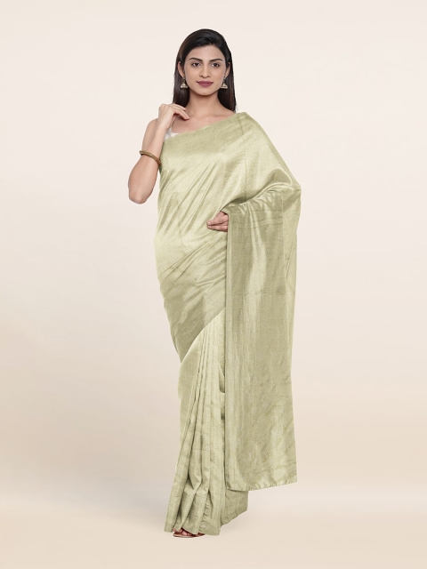

Pothys Floral Saree, Green