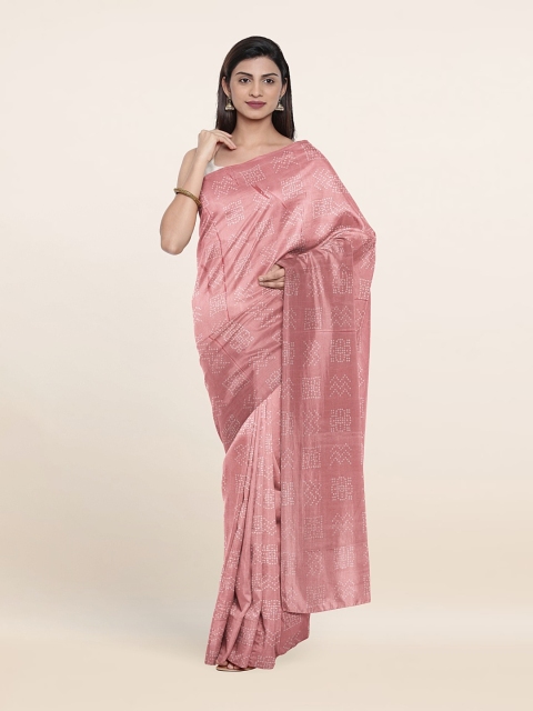 

Pothys Geometric Saree, Pink