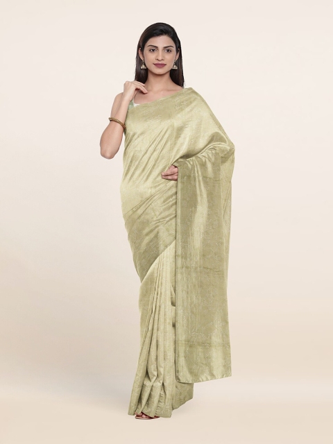 

Pothys Floral Printed Saree, Green