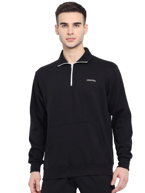 

GRIFFEL Men Pullover Sweatshirt, Black