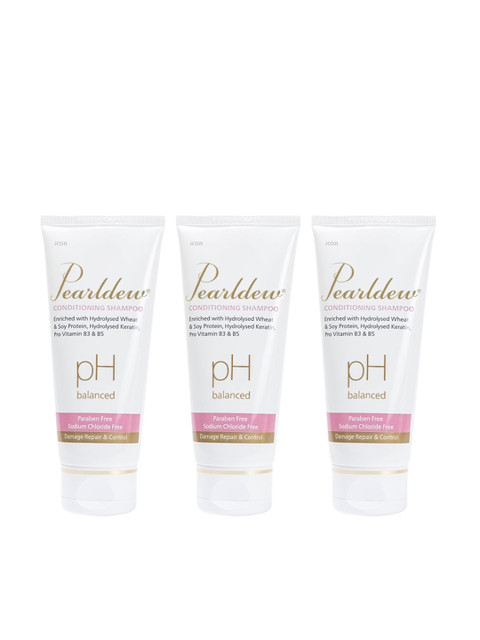 

Pearldew Set Of 3 Conditioning Shampoo 300ml, Na