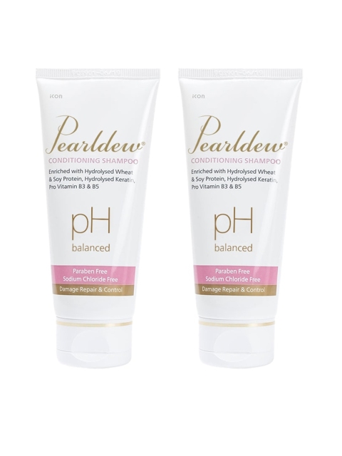 

Pearldew Set Of 2 Conditioning Shampoo 200ml, Transparent