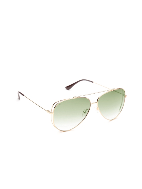 

French Connection Men Aviator Sunglasses FC 7381 C1 S, Green