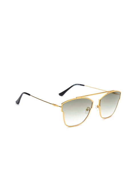 

French Connection Men Square Sunglasses 7387 C1, Brown
