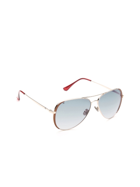 

French Connection Unisex Aviator Sunglasses FC 7401 C3, Grey
