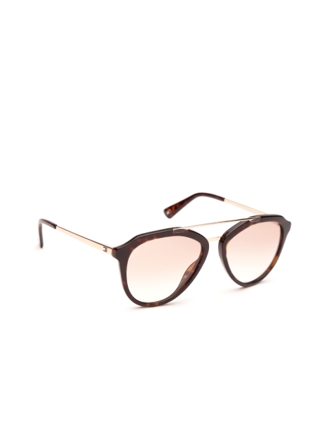 

Tommy Hilfiger Women Printed Oval Sunglasses TH 7977, Brown