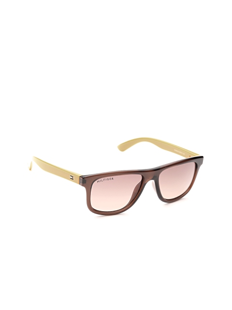 

Tommy Hilfiger Men Wayfarer Sunglasses 813 C3 S, Brown
