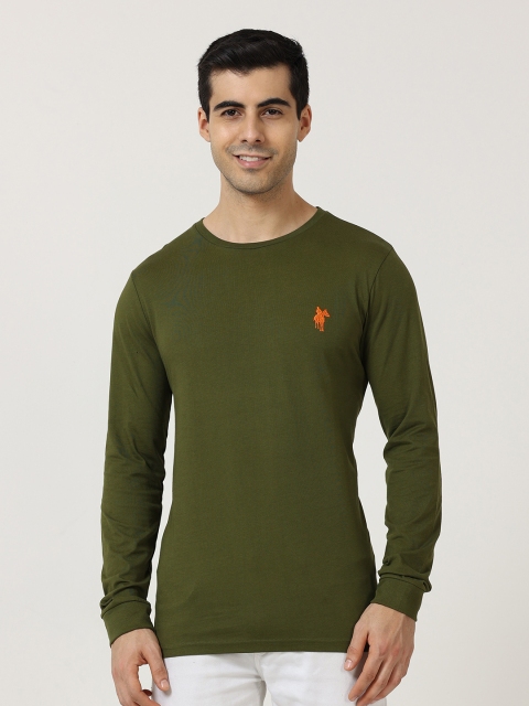 

Masculino Latino Men Full Sleeve T-shirt, Olive