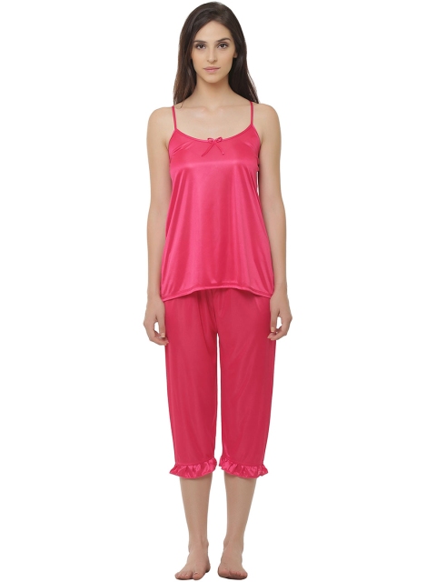

Clovia Pink Night Suit NSM281A22O