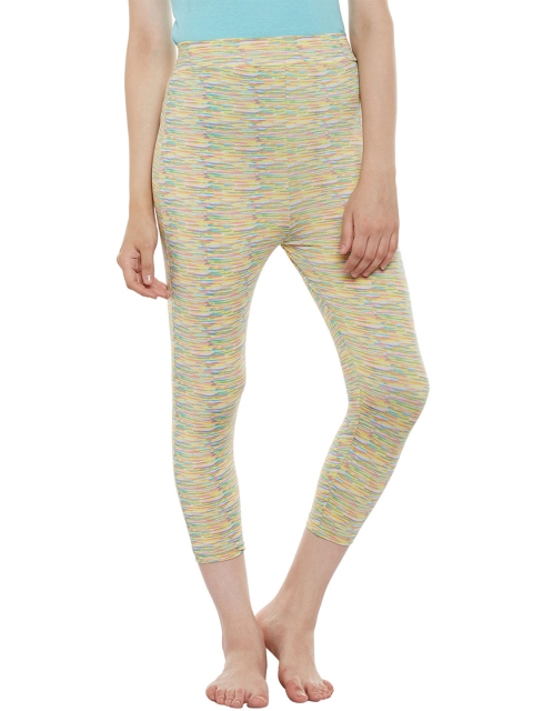 

Clovia Multicoloured Printed Tights, Multi