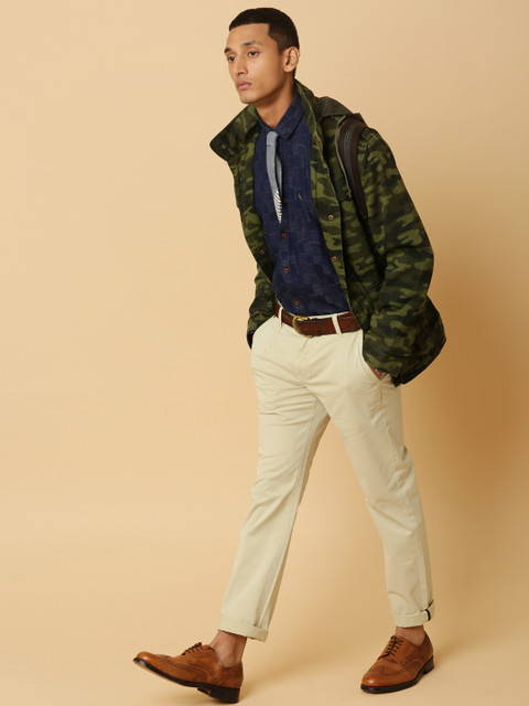 

Mr Bowerbird Men Beige Slim Fit My Perfect Garment Dyed Chinos