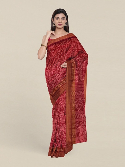 

Pothys Purple Ethnic Motifs Saree