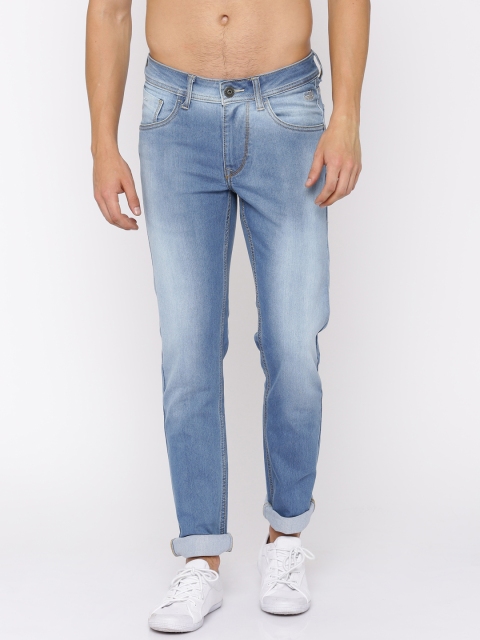 

Flying Machine Men Blue Skinny Jackson Fit Mid-Rise Clean Look Stretchable Jeans