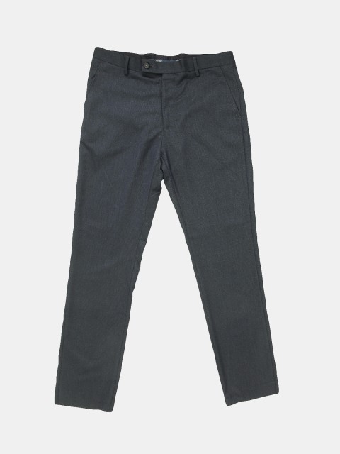 

Arrow Men Navy Blue Tapered Fit Solid Formal Trousers
