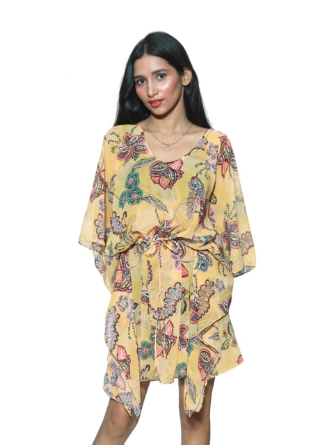 

Rajoria Instyle WOMEN Floral Georgette Ethnic Dress, Multi