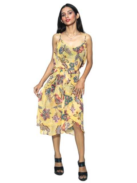 

Rajoria Instyle WOMEN Floral Georgette Midi Dress, Multi