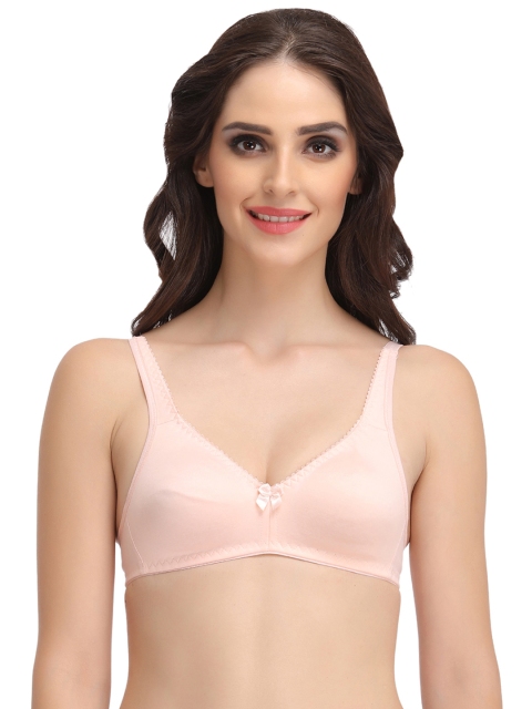 

Clovia Non-Padded Non-Wired Plus Size Bra, Pink