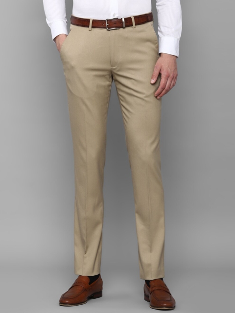

Louis Philippe Men Khaki Slim Fit Formal Trousers