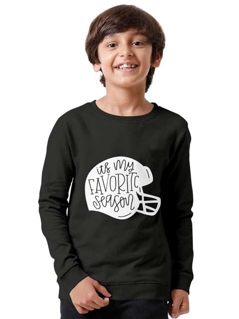 

FUNKRAFTS Boys Black Printed Sweatshirt