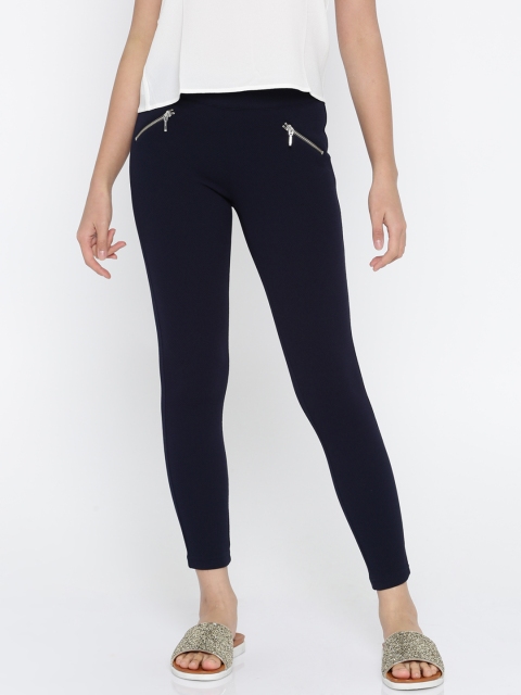

ONLY Women Navy Jeggings, Navy blue