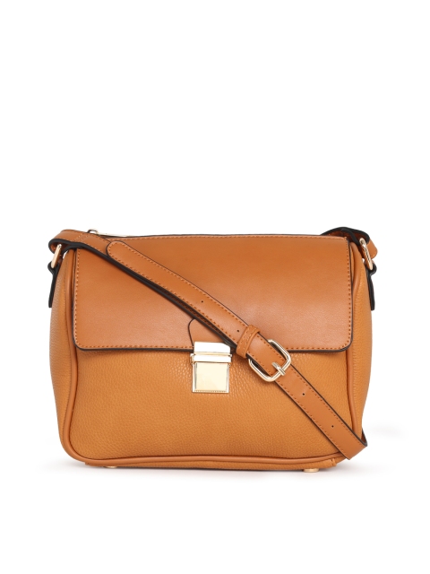

Van Heusen Woman Tan Brown Solid Sling Bag