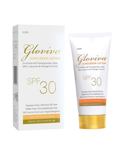 

Gloviva Sunscreen Lotion SPF 30, White