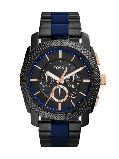

Fossil Men Black Chronograph Watch FS5164I